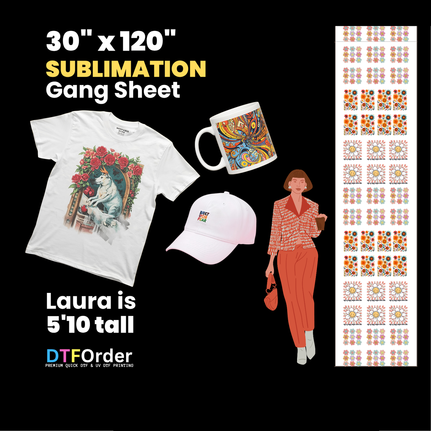 Gang Sheet Builder 30inch (Sublimation)
