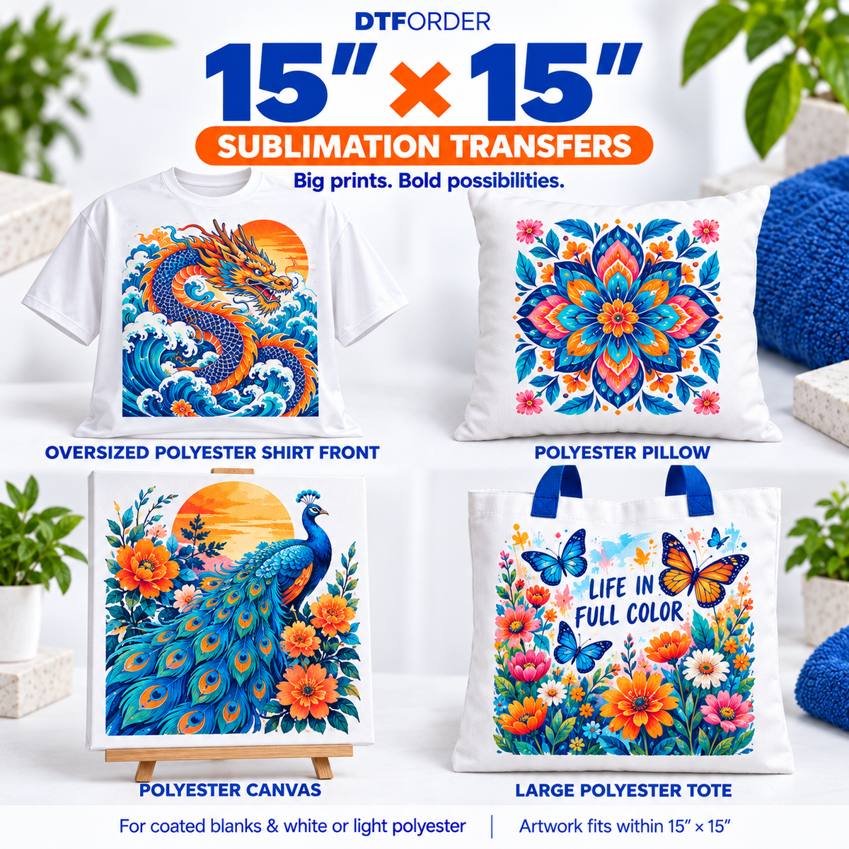 Order Transfer By Size (Sublimation)