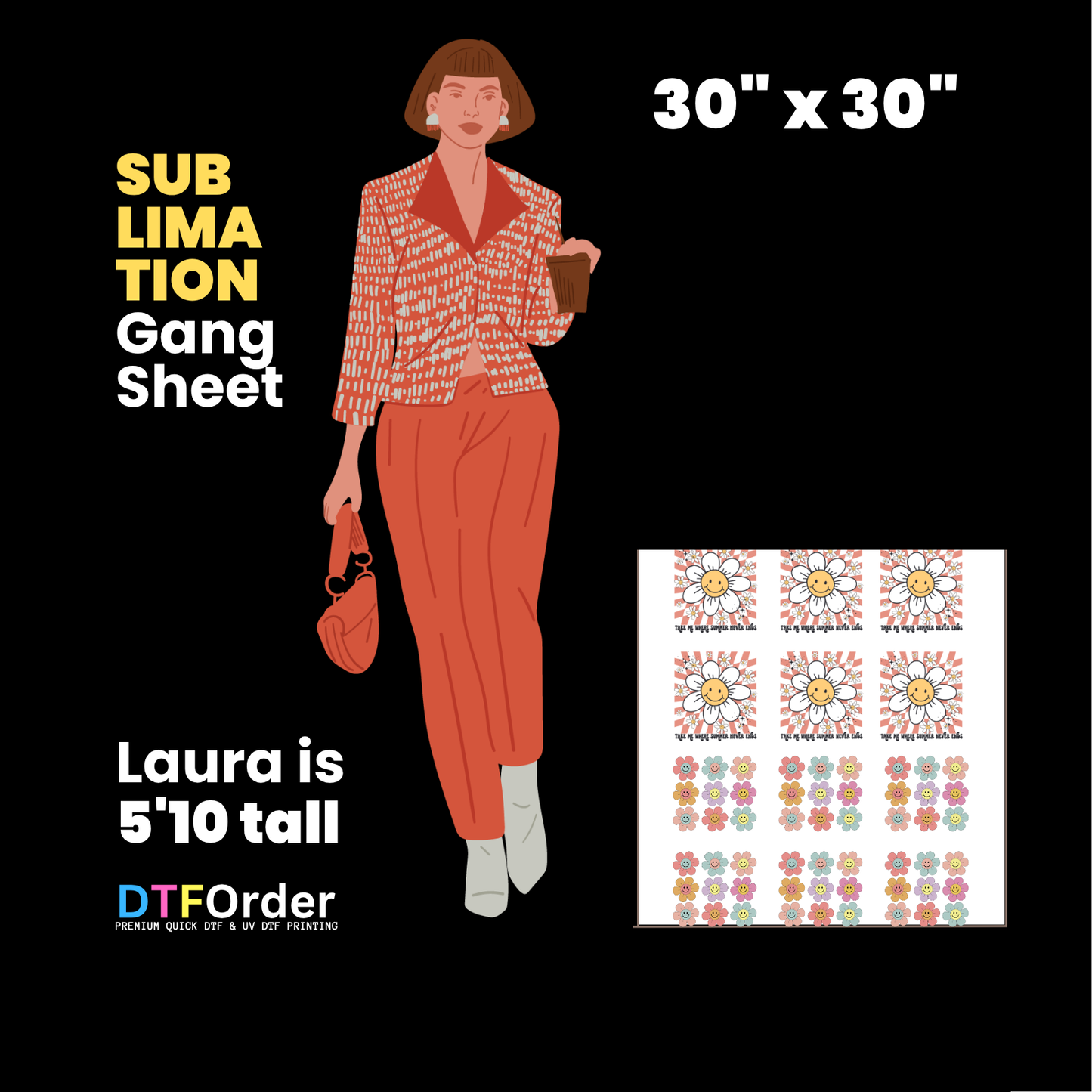 Gang Sheet Builder 30inch (Sublimation)