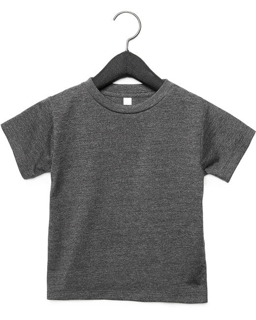 3001T Bella + Canvas Toddler Jersey Short-Sleeve T-Shirt 2T / Dark Grey Heather