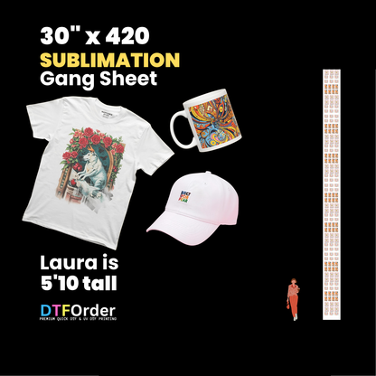 Gang Sheet Builder 30inch (Sublimation)