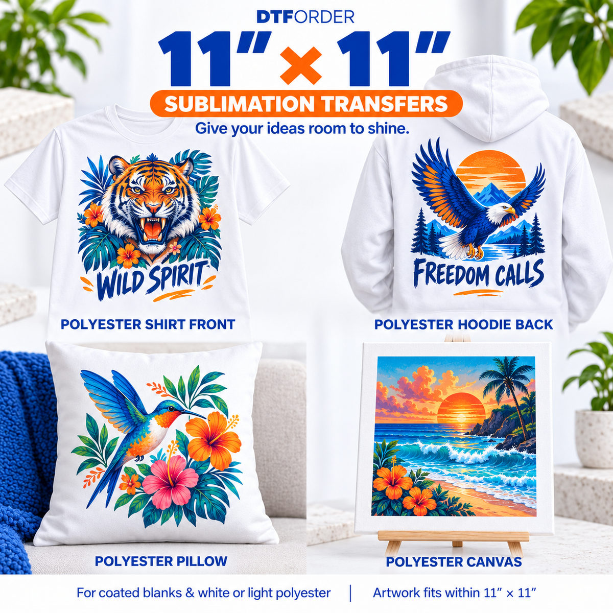 Order Transfer By Size (Sublimation)