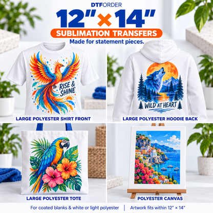 Order Transfer By Size (Sublimation)