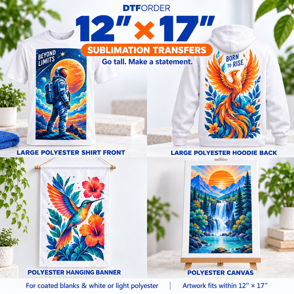 Order Transfer By Size (Sublimation)