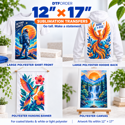 Order Transfer By Size (Sublimation)