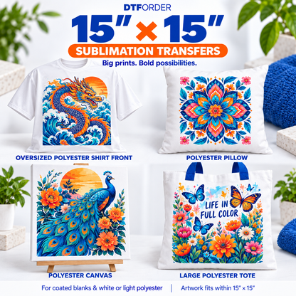 Order Transfer By Size (Sublimation)