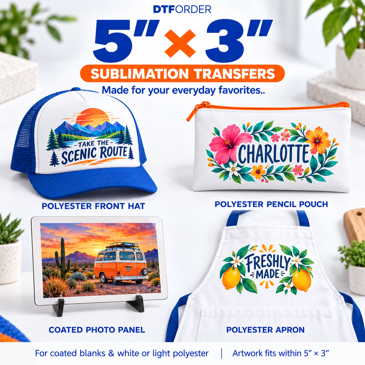 Order Transfer By Size (Sublimation)