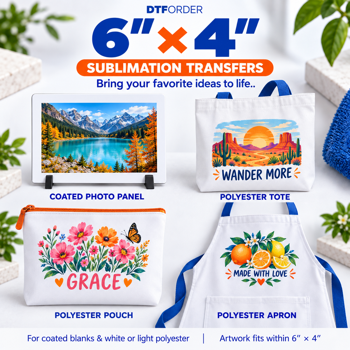 Order Transfer By Size (Sublimation)