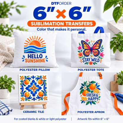 Order Transfer By Size (Sublimation)