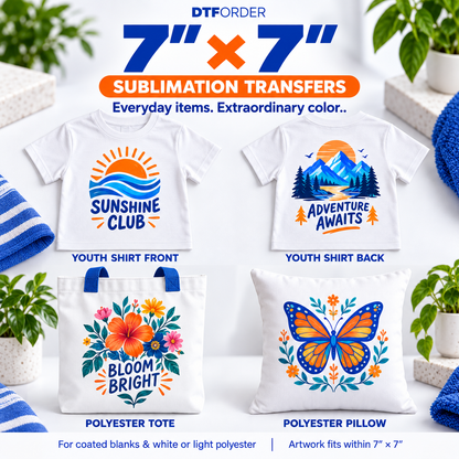 Order Transfer By Size (Sublimation)