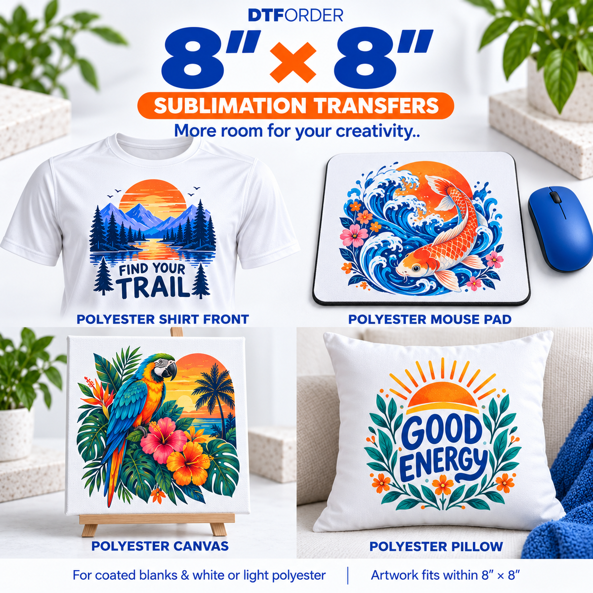 Order Transfer By Size (Sublimation)