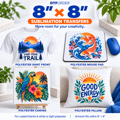 Order Transfer By Size (Sublimation)
