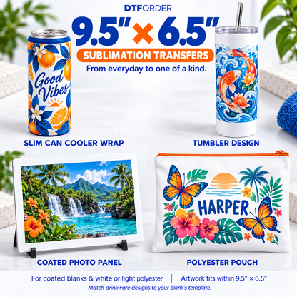 Order Transfer By Size (Sublimation)