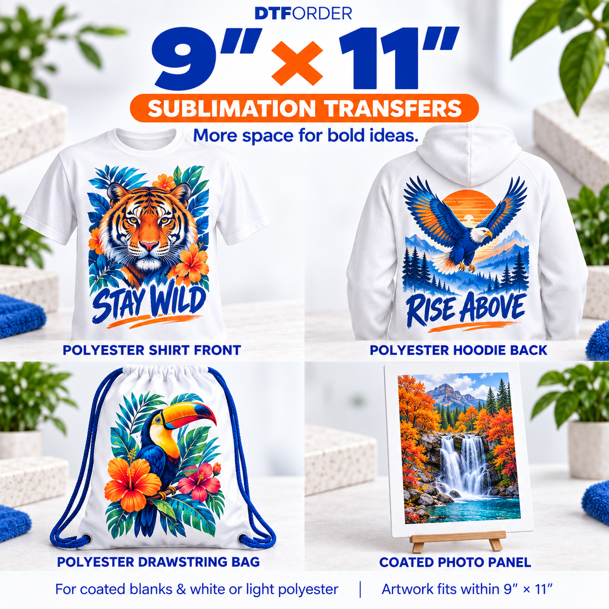 Order Transfer By Size (Sublimation)