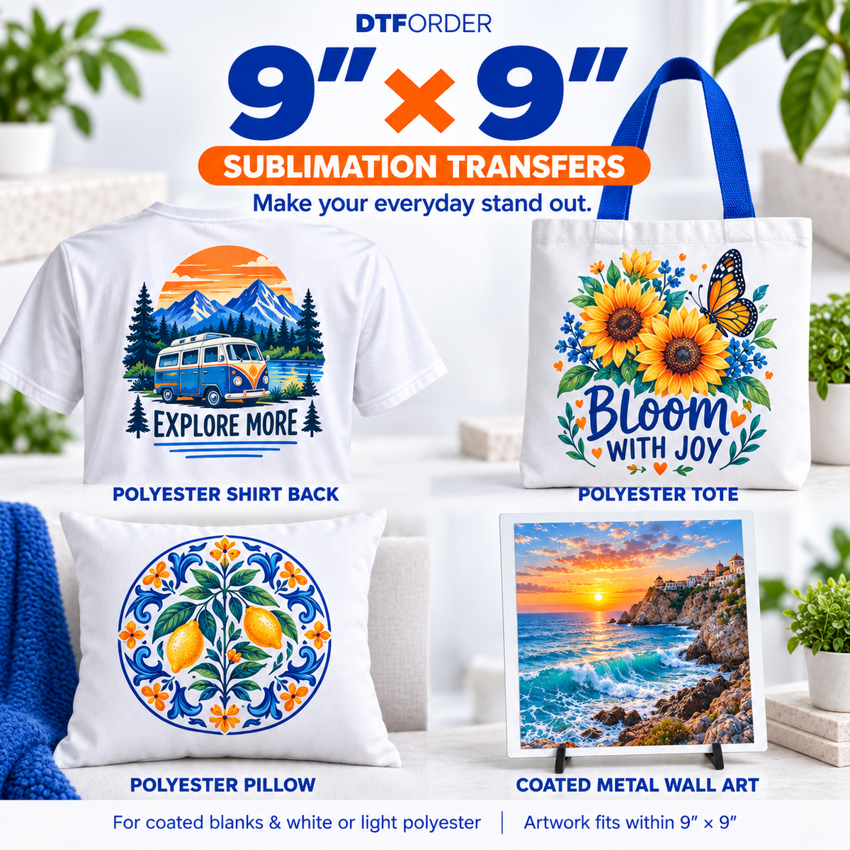 Order Transfer By Size (Sublimation)