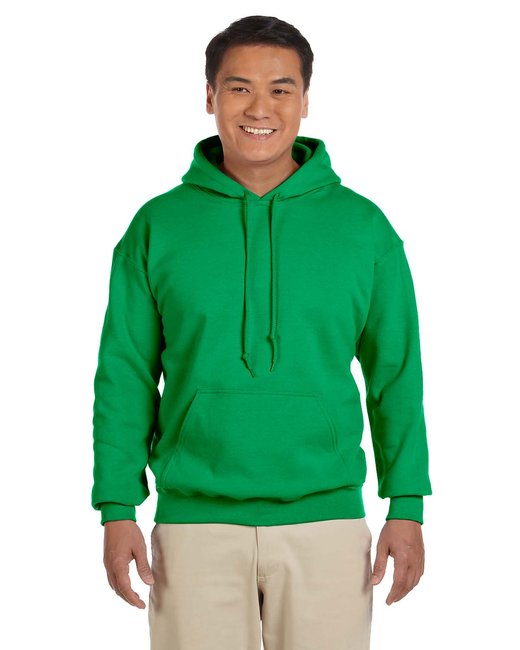 G18500 Gildan Adult Heavy Blend 8 Oz. 50/50 Hooded Sweatshirt S / Irish Green