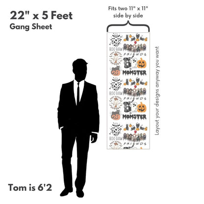 Gang Sheet 22 X 60 (5 Feet)