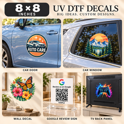 UV DTF By Size